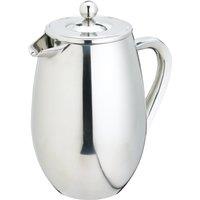 La Cafetiere 3 Cup Double Walled Cafetiere Silver