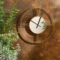 Zen Luxe Indoor Outdoor Wall Clock