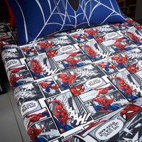 Marvel Spider-Man Fitted Sheet Navy