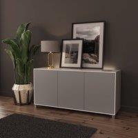 LED Smart Click Sideboard White