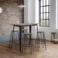 Grafton 4 Seater Rectangular Bar Table