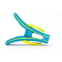 Flip Flop Beach Towel Clip 2 Pack Blue/Yellow