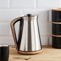 Contemporary Brushed Jug Kettle 1.7L Silver