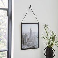 Black Hanging Chain Photo Frame