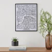 London Photo Frame 20x16 Black