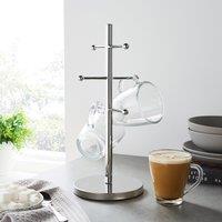 Chrome Mug Tree Silver