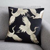 Crane Foil Print Cushion