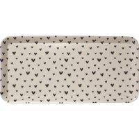 Heart Melamine Tray Small