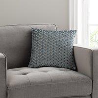 Cut Velvet Mini Triangles Cushion