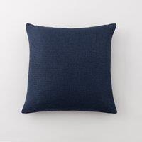 Barkweave Square Cushion Navy