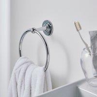 Hotel Chrome Towel Ring