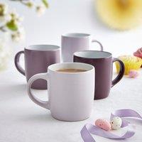 Set of 4 Assorted Colour Mugs