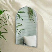 Indoor Outdoor Churchgate Arch Mirror, 50cm x 80cm Steel