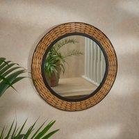 Artisan Round Indoor Outdoor Wall Mirror