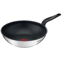 Tefal Primary Non-Stick Stainless Steel Wok, 28cm