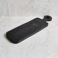 Black Wooden Serveboard