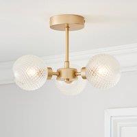 Elodie 3 Light Semi Flush Ceiling Light