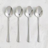 Hampton Set of 4 Silver Teaspoons