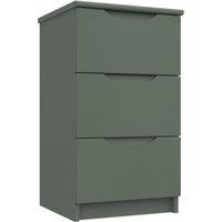 Legato 3 Drawer Bedside Table