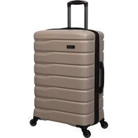 IT Luggage Sandy Skin Gravitate 4 Wheel Trolley Suitcase Natural