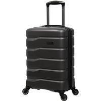 IT Luggage Dark Grey Gravitate 4 Wheel Trolley Suitcase Dark Grey