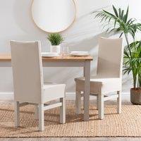 Soft Marl Dining Chair Cover