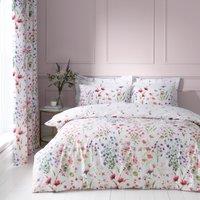 Watercoloured Floral Duvet Cover & Pillowcase Set