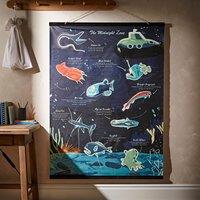 Kids Midnight Zone Hanging Mural