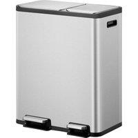 EKO Ecocasa II 30/20L Stainless Steel Recycling Bin