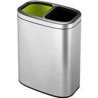 EKO Oli 5/5L Stainless Steel Cube Recycling Bin