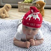 First Christmas Baby Hat