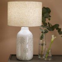 Flora Table Lamp White