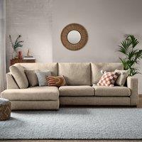 Carson Deep Sit Chunky Multi Weave Corner Sofa