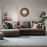 Carson Deep Sit Chunky Multi Weave Corner Sofa