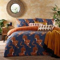 Furn. Tibetan Tiger Duvet Cover and Pillowcase Set