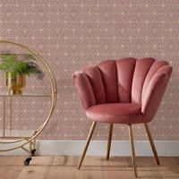 furn. Bee Deco Wallpaper Blush