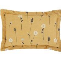 Scandi Floral Grey Oxford Pillowcase
