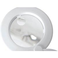 Magnifying LED Desk Lamp White