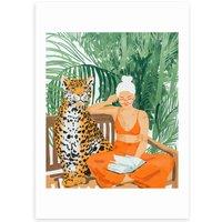 East End Prints Jungle Vacay II Print