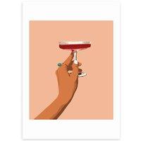 East End Prints Cheers to Love Print
