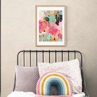 East End Prints Lune Tombee Sur Terre Print