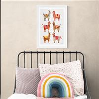 East End Prints Alpaca Print