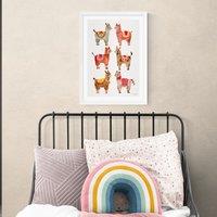 East End Prints Alpaca Print