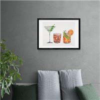 East End Prints Classic Cocktails Print