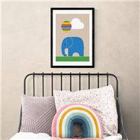 East End Prints Elephant Print
