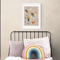 East End Prints Hummingbird Print