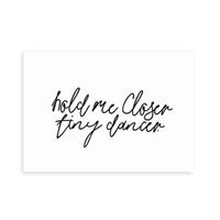 East End Prints Hold Me Closer Print
