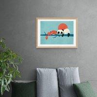 East End Prints Panda Print