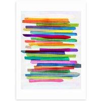 East End Prints Colourful Stripes Print