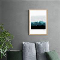 East End Prints Woods Pastel Print